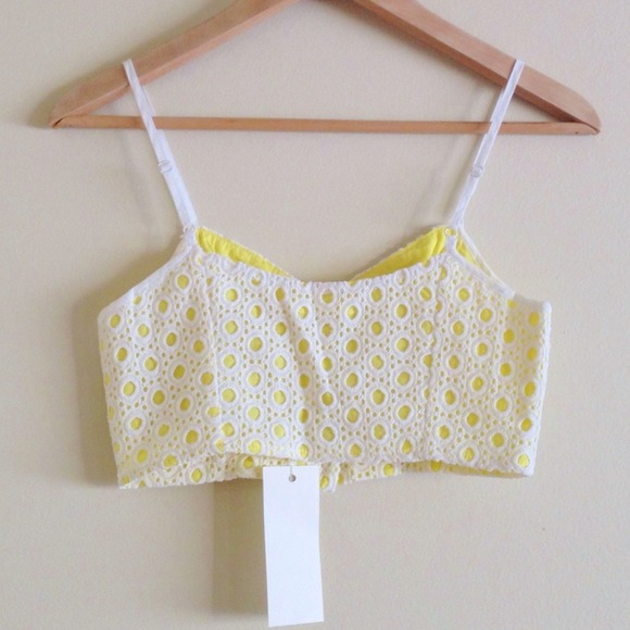 Two-tone Crochet Bralette - Picture 2 of 3