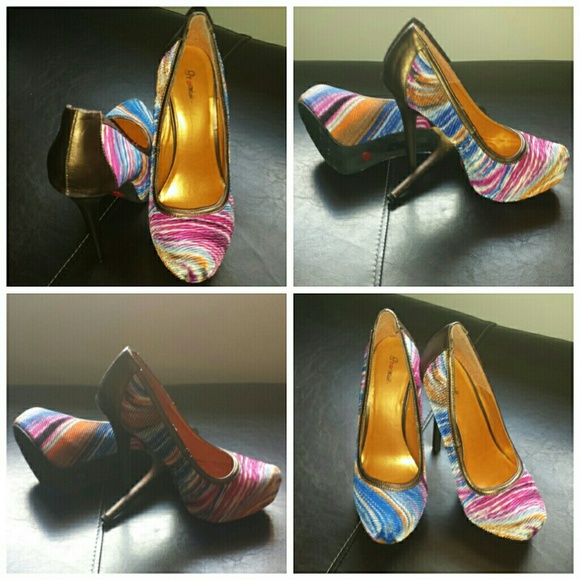 REDUCED PRICE! Drop Down Hott Pumps (NWOT) - Picture 2 of 4