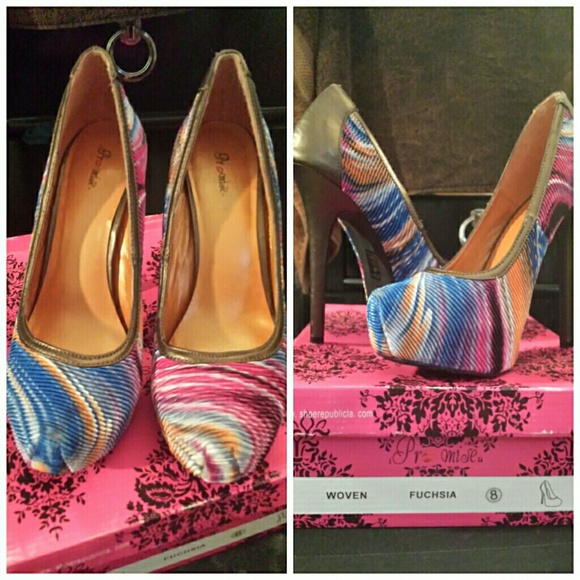 REDUCED PRICE! Drop Down Hott Pumps (NWOT) - Picture 4 of 4