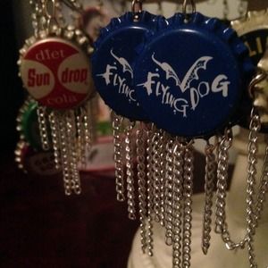 Bottle cap Earrings