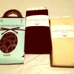 Bundle of 3 Packs of Designer Tights