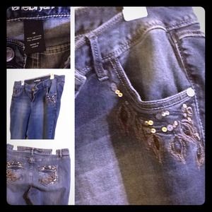 Embellished jeans by Lane Bryant.  Size 18W.