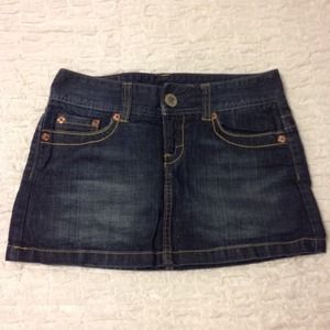 AE Denim Mini Skirt