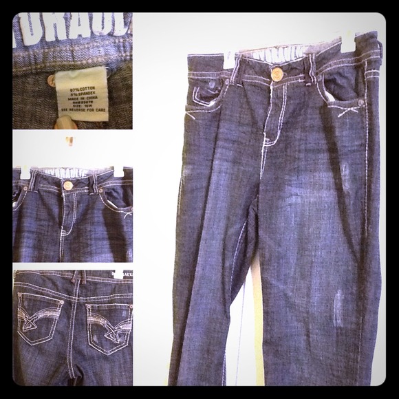 Hydraulic blue jeans. Size 16W