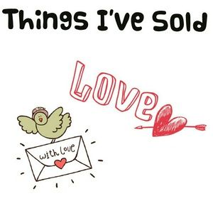 Items ive sold