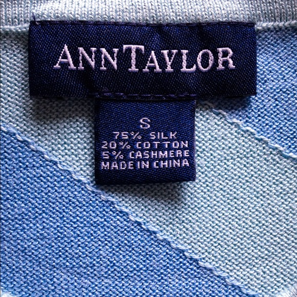Ann Taylor Silk Blend Sweater - Picture 3 of 3
