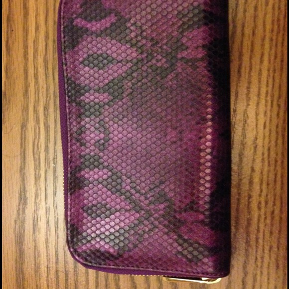 Marc Jacobs snakeskin wallet