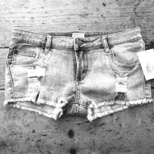 RVCA high tide denim shorts