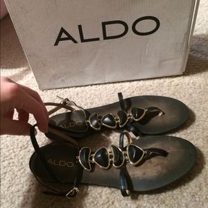 🔹ALDO Black Sandals🔹