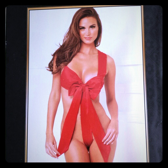 M/L Sexy satin bow teddy lingerie New in box