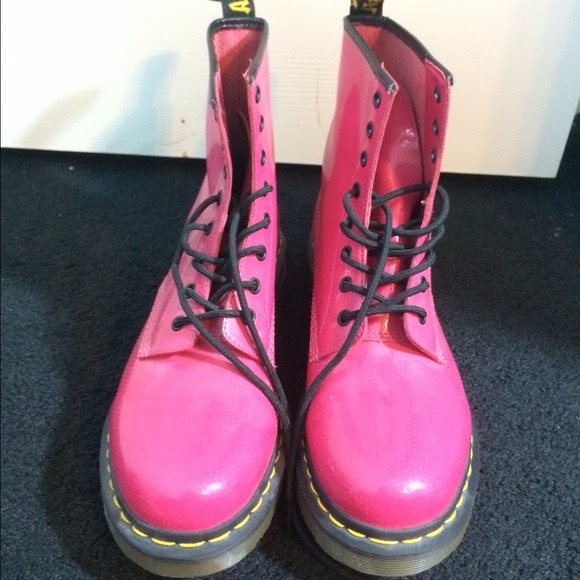 Hot pink Dr Martens brand new