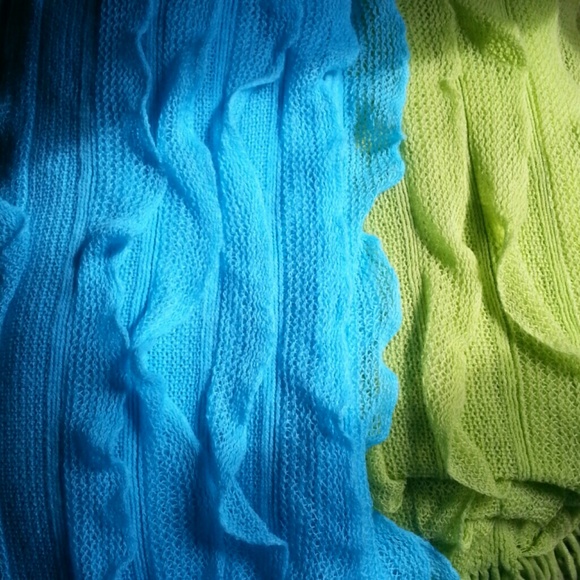 2 fairly new throws