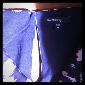 Navy blue and white summer dress 👗