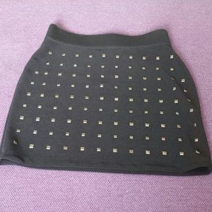 NWT Romeo & Juliet Couture Studded Mini Skirt S