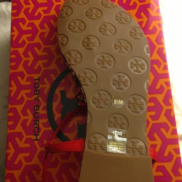 REDUCED!! Authentic Tory Burch Sandals - Picture 3 of 4