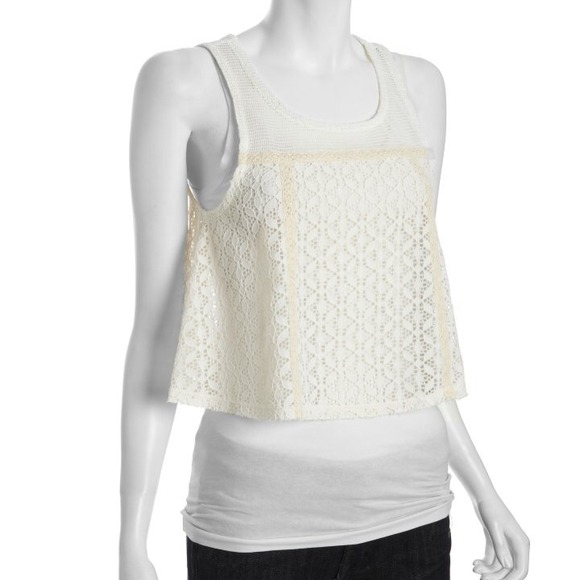 Free People Lace Top