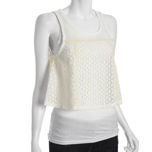 Free People Lace Top