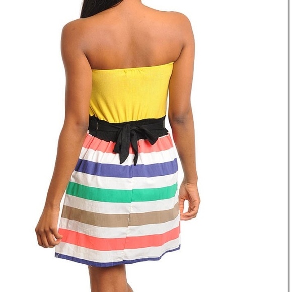 HP 🎉🎉🎉4/08/2015💖Multi color tube dress💖 - Picture 2 of 2