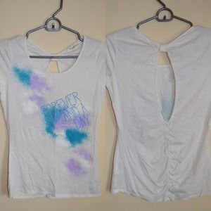 Forever 21 small T-shirt "forever and a day" text