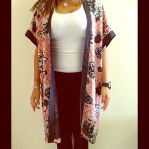 Floral kimono