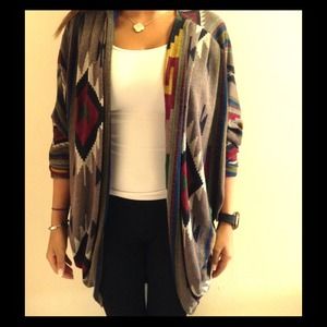 Aztec sweater.