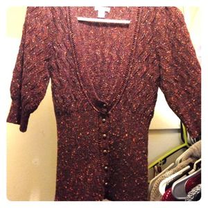 Multi-colored cardigan