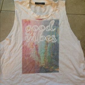 Brandy Melville tank! Good vibes. NWOT!