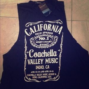 Brandy Melville coachella tank! NWT!!
