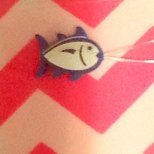 Mini Southern Tide rubber fish
