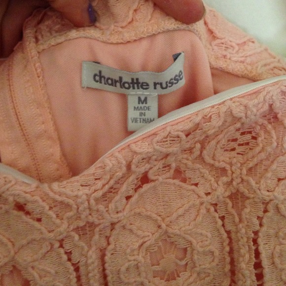 Adorable light pink strapless dress - Picture 2 of 4