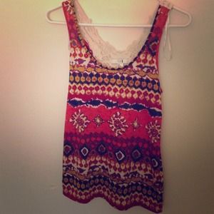 Tribal tank top