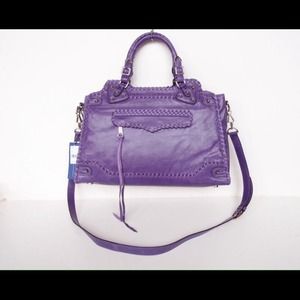 NWT Rebecca Minkoff Viola 'Desire' Leather Satchel