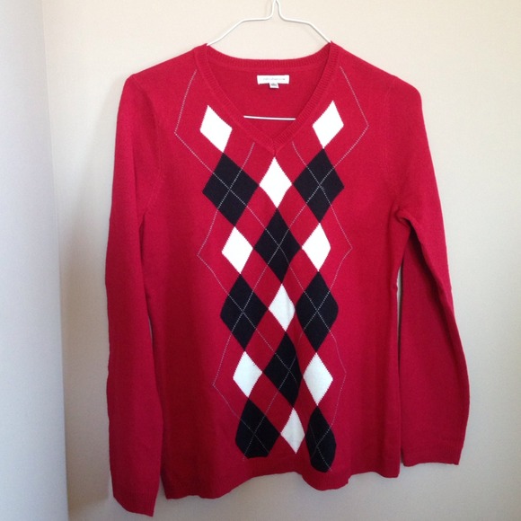 Croft & Barrow argyle sweater