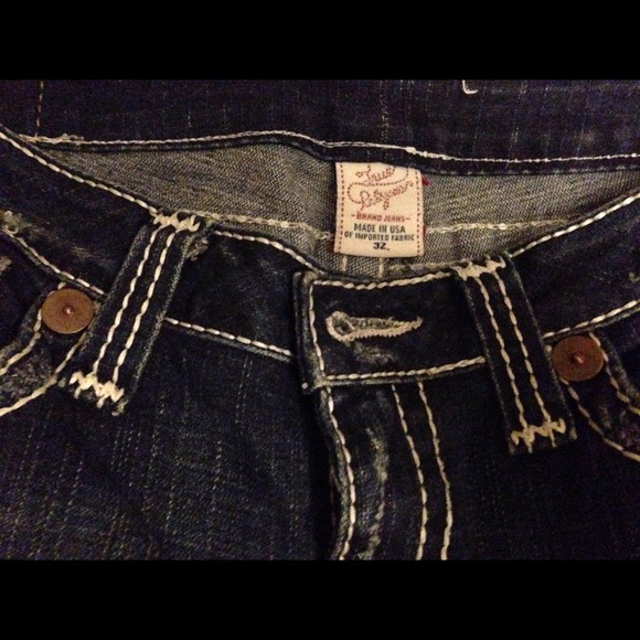 ❤️Sold❤️bundled@jhiejhie2013 True Religion jeans. - Picture 2 of 4