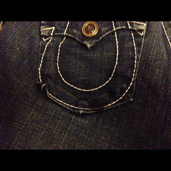 ❤️Sold❤️bundled@jhiejhie2013 True Religion jeans. - Picture 3 of 4