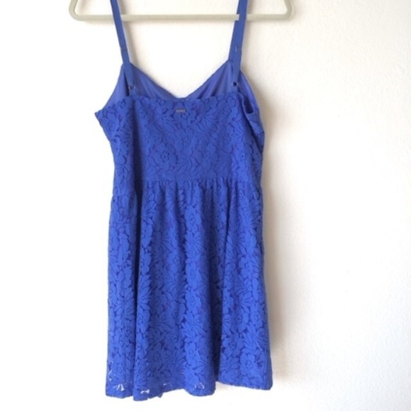 Blue Lace Volcom Dress - Picture 2 of 4