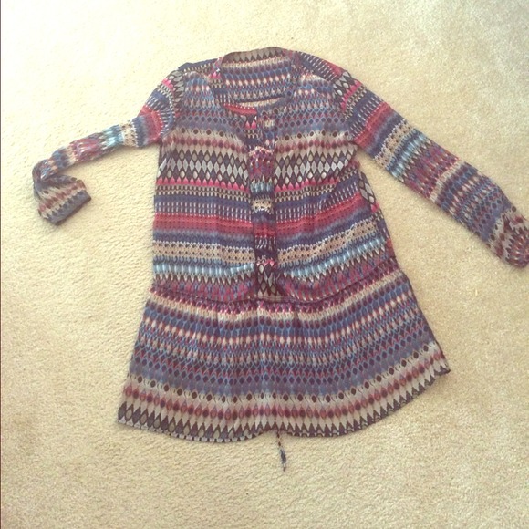 Dress shirt see through thingy