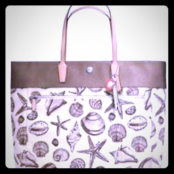 ⛔SOLD⛔Coach Large Resort Shell Tote