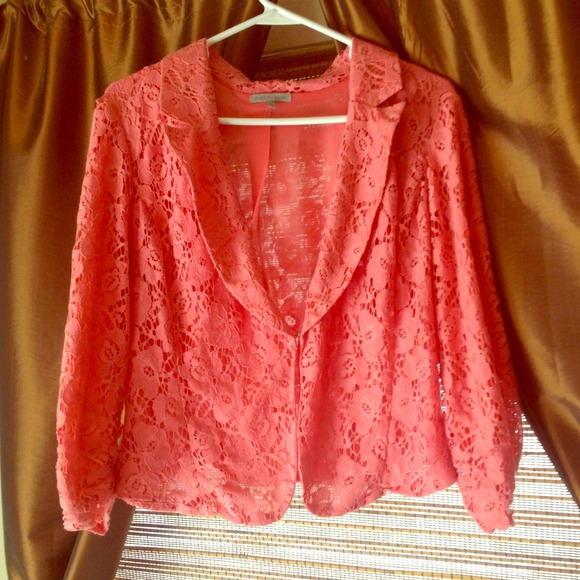Lace blazer
