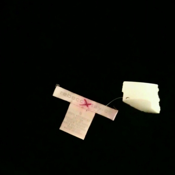 Rebecca Taylor beaded semi sheer tank top $268 NWT - Picture 4 of 4