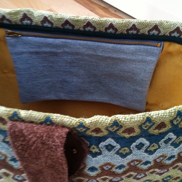 Denim handbag - Picture 2 of 4