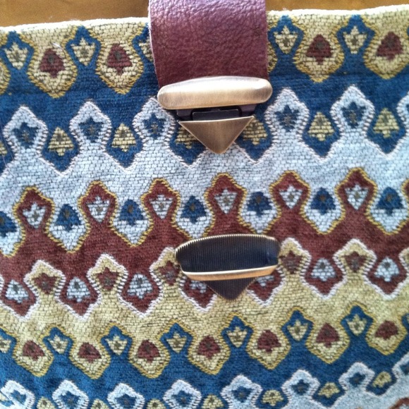 Denim handbag - Picture 3 of 4