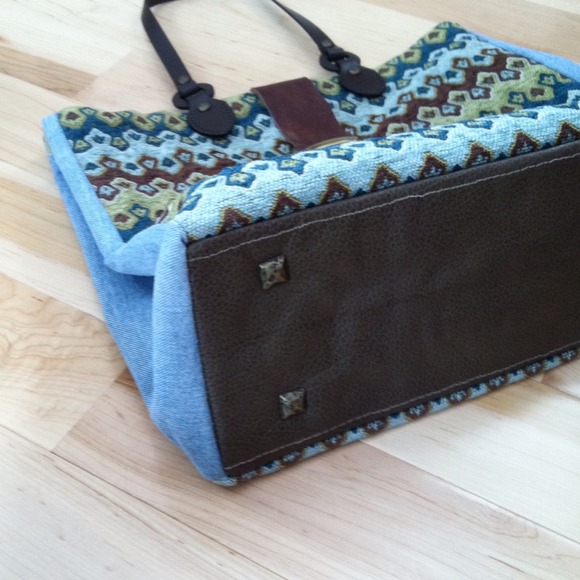Denim handbag - Picture 4 of 4