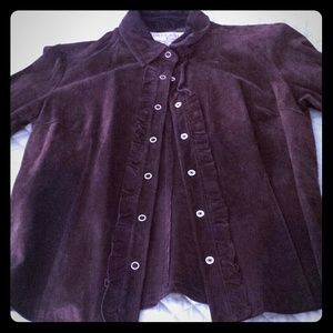 BROWN LEATHER JACKET