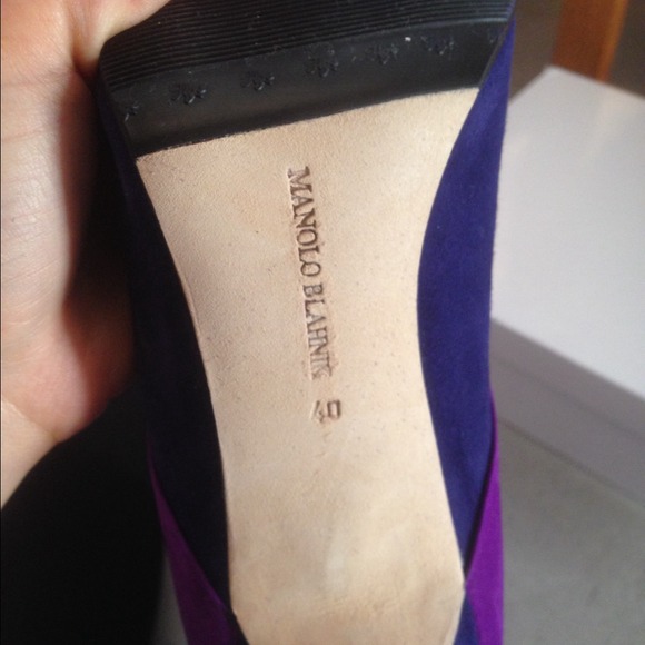 100% Authentic Manolo Blahnik multi colored boots - Picture 3 of 4