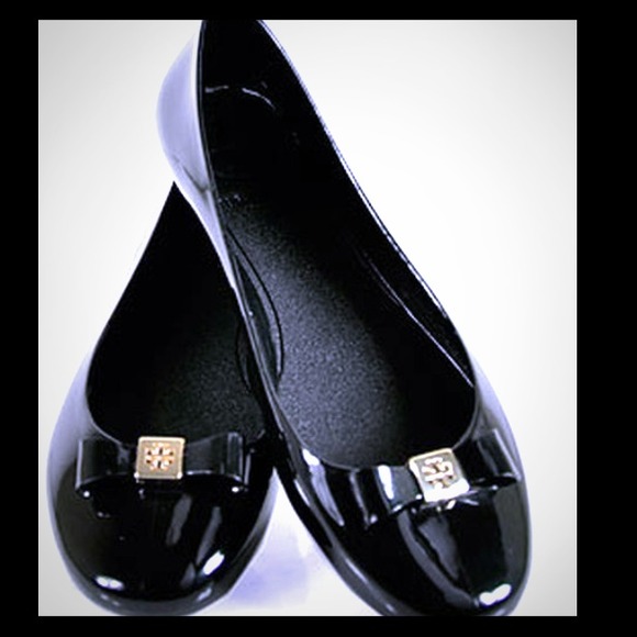 ⛔SOLD⛔Tory Burch Jelly Bow Flats Size 8