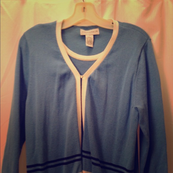 FINAL REDUCTION TAKEN Saghabor "Mock" Sweater Set