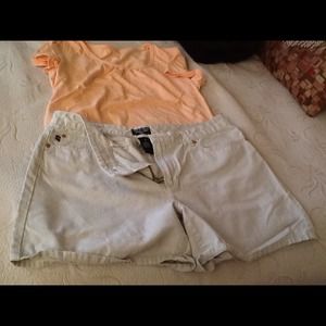 Shorts And free tshirt. Just reduced!