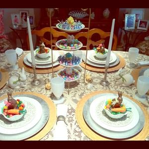 Happy Easter just wanted to share my decorations