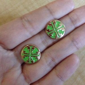 Tory burch green Earrings